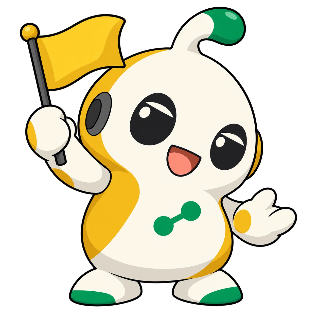 キャプテン「声で導く」のキャラクター